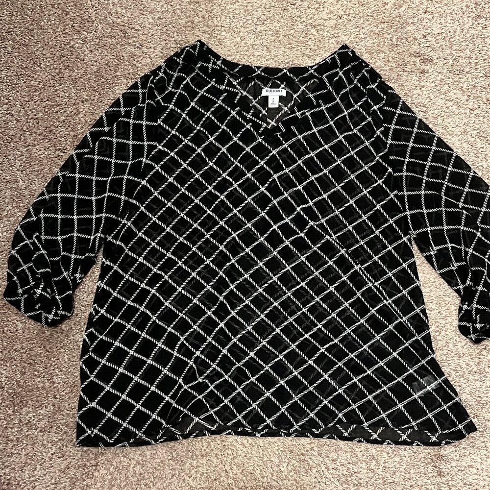 Old Navy Sheer Blouse